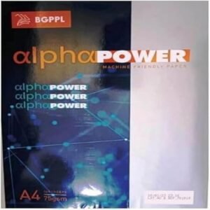 A4 Alpha Power Paper  (75GSM)