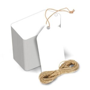 White Tag Box
