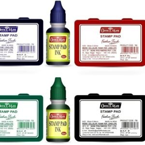 Stamp Pad Ink (Blue, Black, Red 25ml)