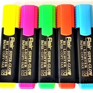 Highlighter (Yellow, Pink, Green, Orange, Blue) Set